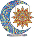 Crescent Moon with Hanging Sun Double Sided Table Topper Diamond Painting Kits