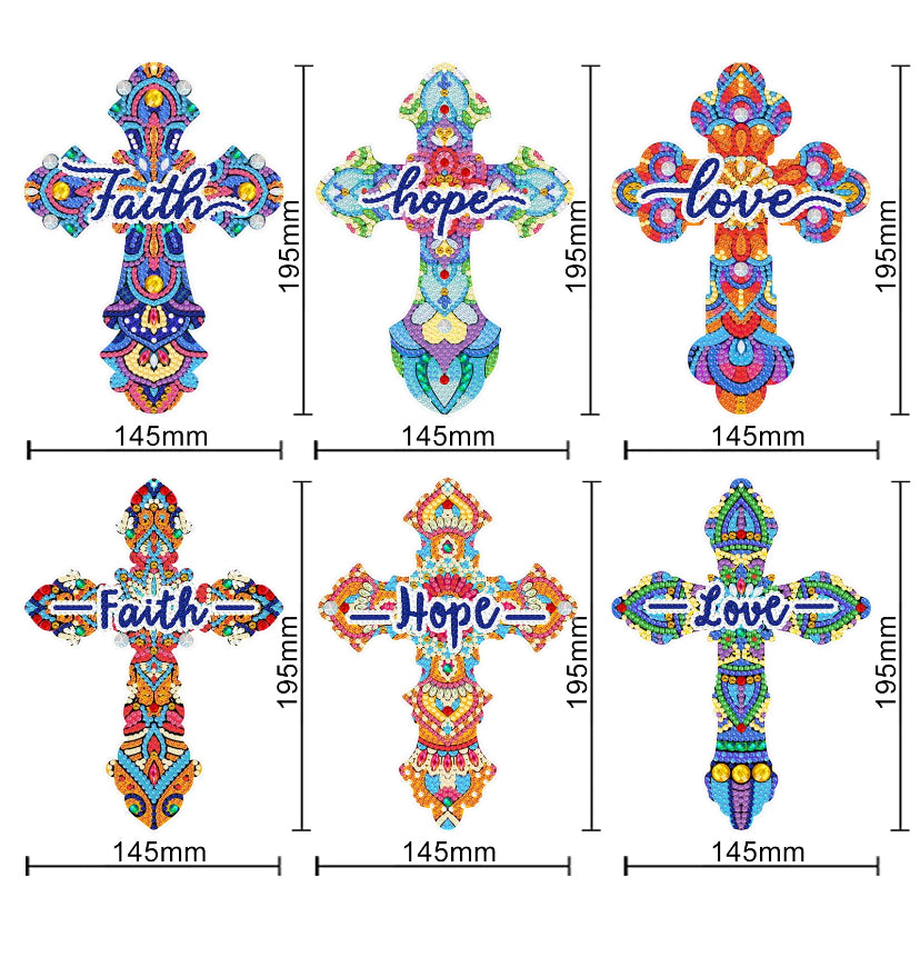 Cross Bookmark Sets Diamond Painting Project Kits