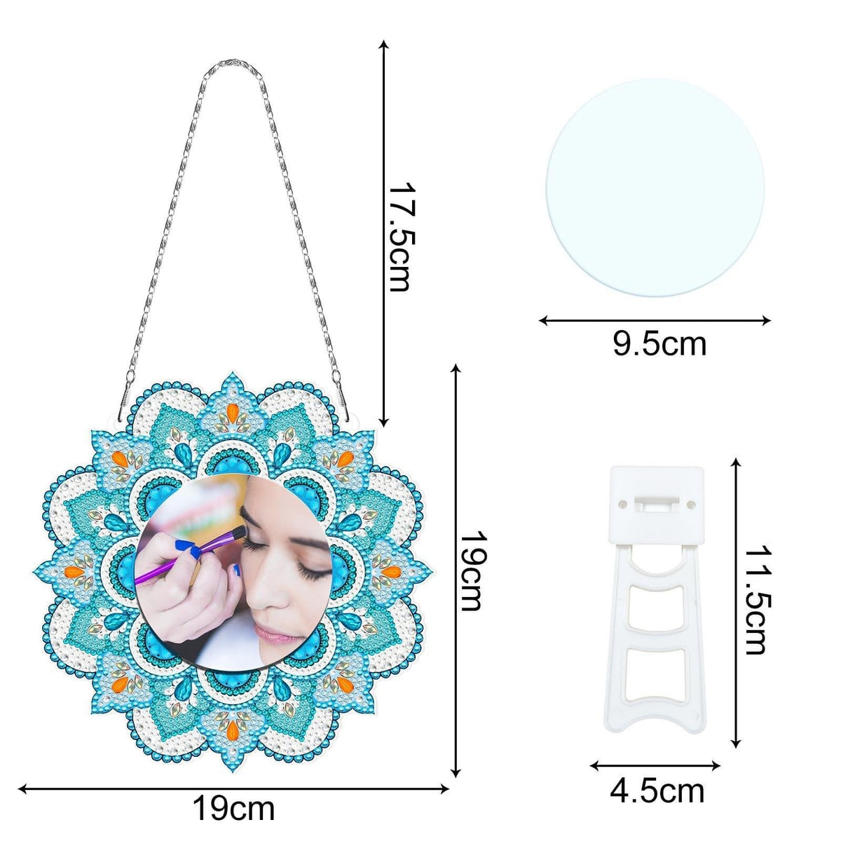 Crystal Mirror Diamond Painting Project Kits
