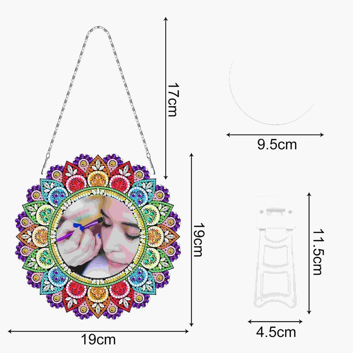Crystal Mirror Diamond Painting Project Kits