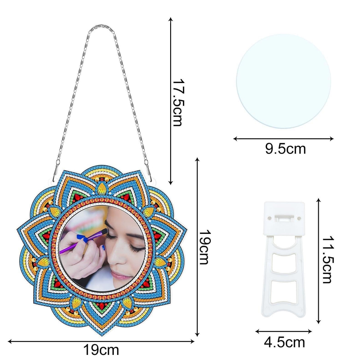 Crystal Mirror Diamond Painting Project Kits