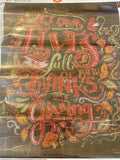 Thanksgiving Quote Diamond Painting Kit