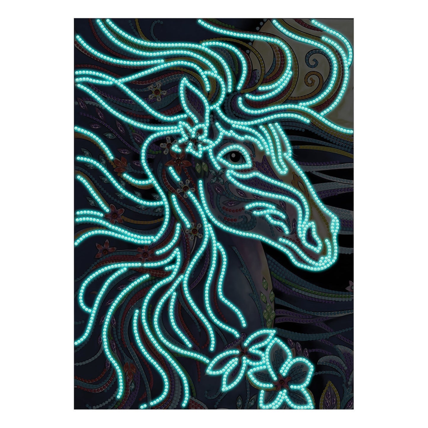Horse Luminous Diamond Painting Kit