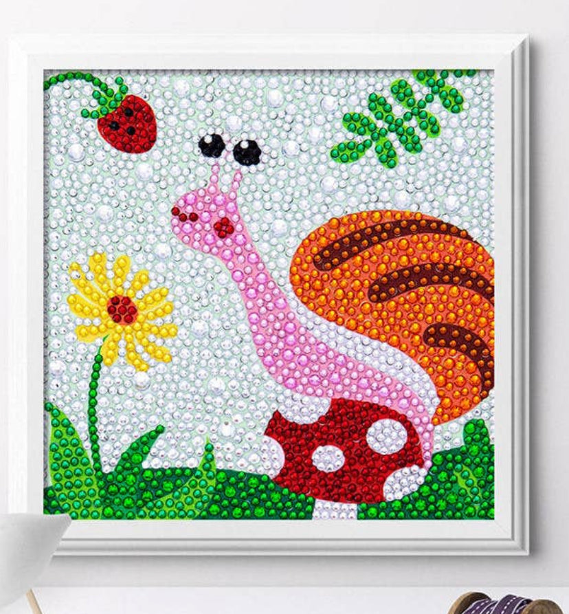Assorted Crystal Diamond Painting Kits with Frame