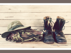 Military Boots Diamond Painting Kit
