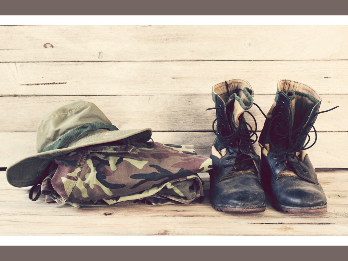 Military Boots Diamond Painting Kit