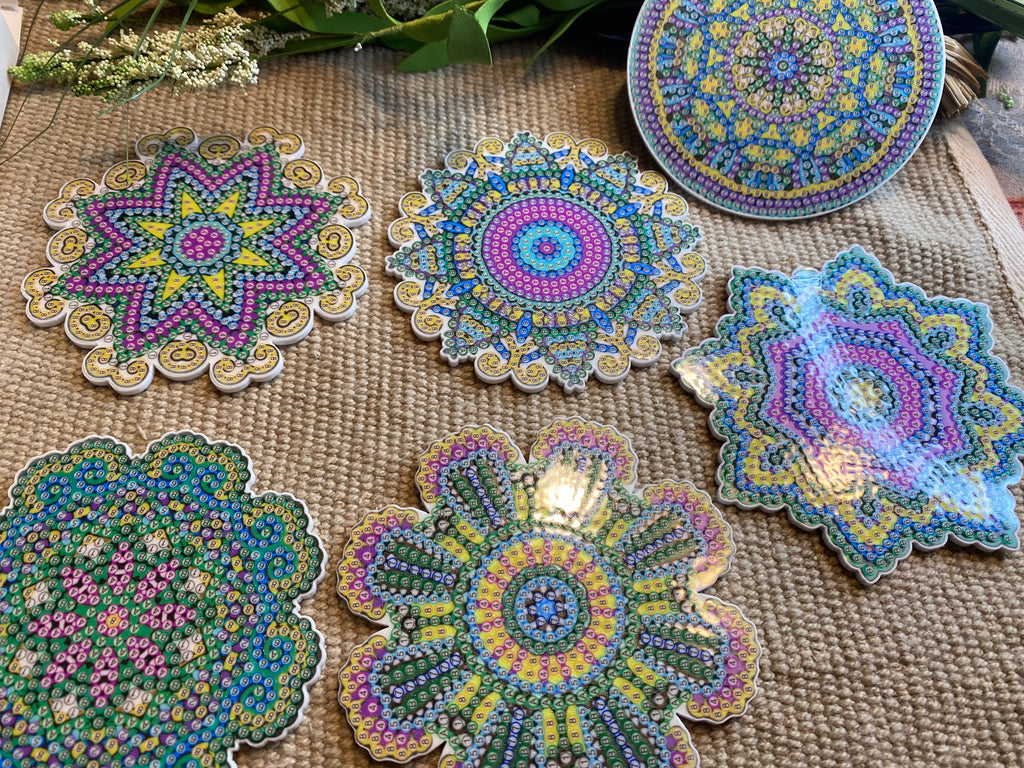 Coaster Sets Diamond Painting Kit