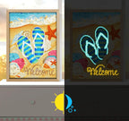 Summer Welcome Luminous Diamond Painting Kit