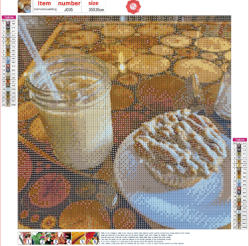 Coffee Shop Diamond Painting Kit