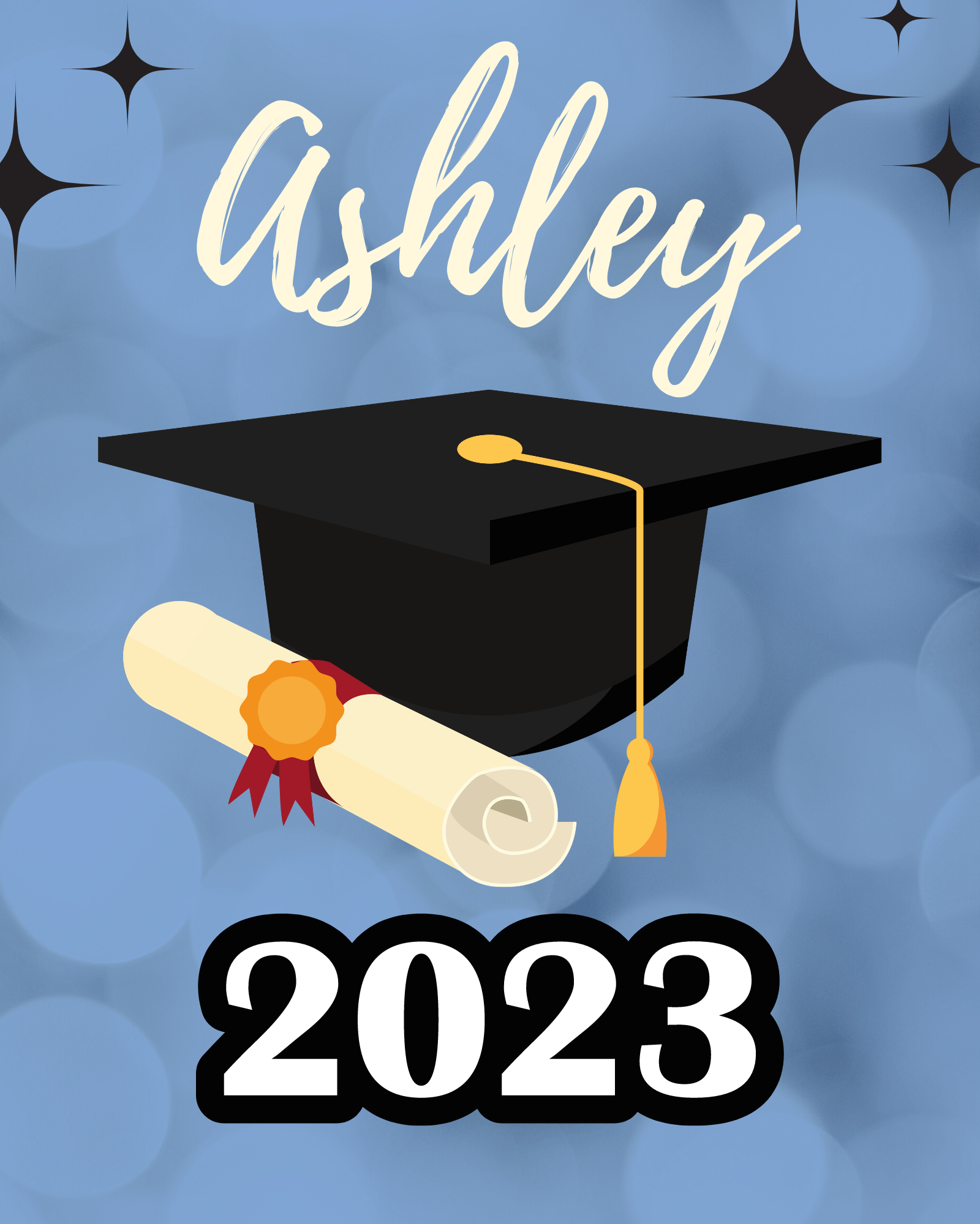 Custom Graduation (2) Diamond Painting Kit