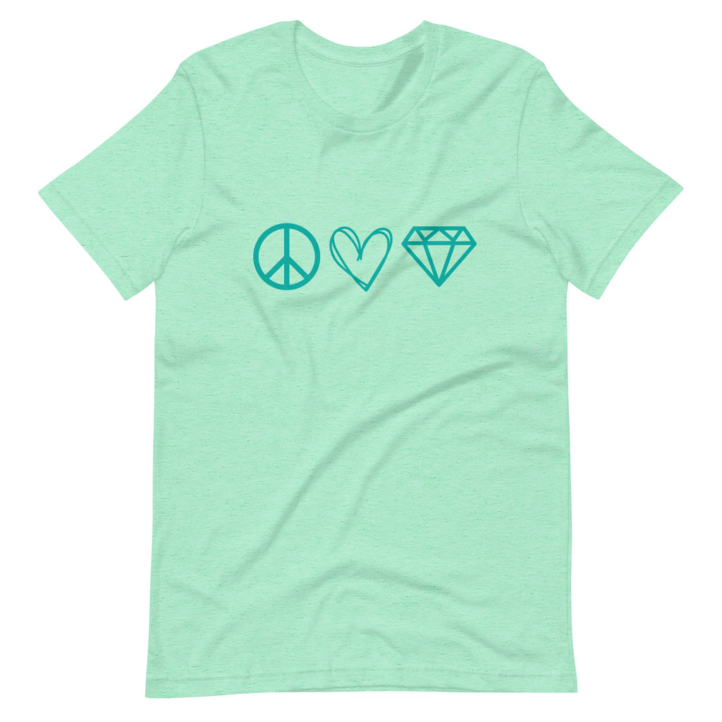 Peace, Love, Diamond Painting Tee