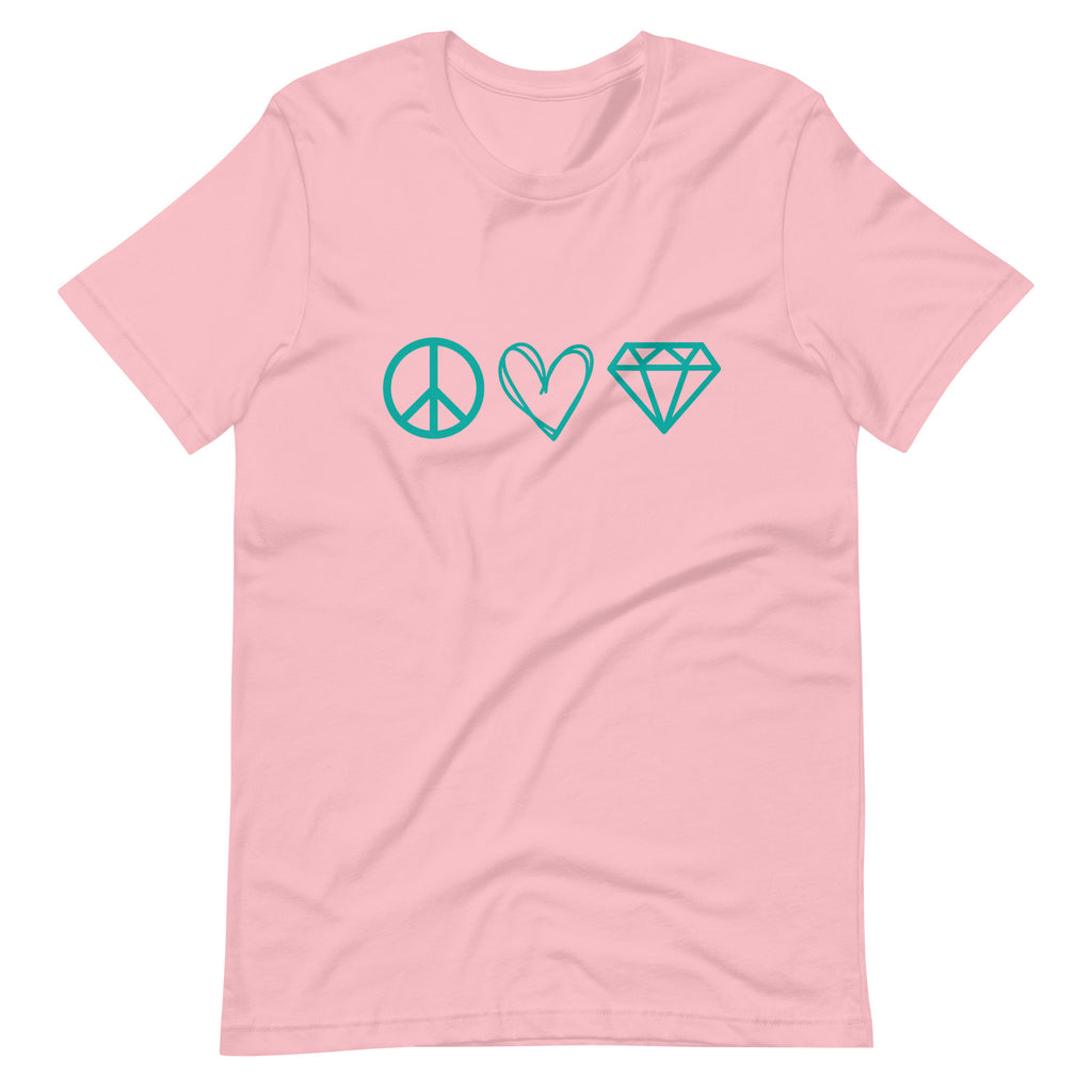 Peace, Love, Diamond Painting Tee