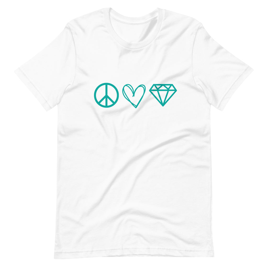Peace, Love, Diamond Painting Tee